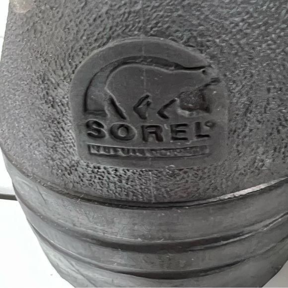 SOREL women’s SHIN ANKLE waterproof felt fleece lined winter duck boots SIZE 8 - Picture 12 of 12